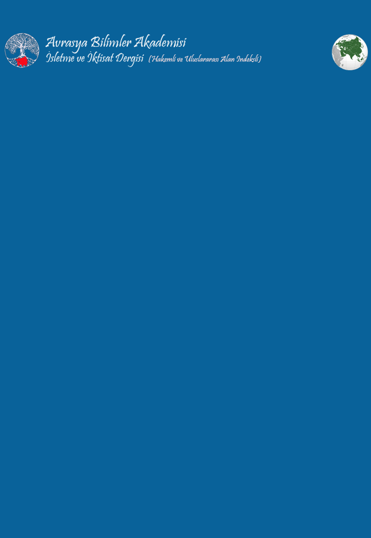 Avrasya İşletme ve İktisat Dergisi