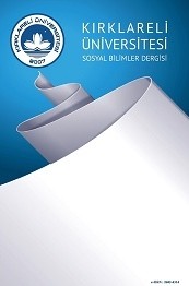 Kırklareli Üniversitesi Sosyal Bilimler Dergisi